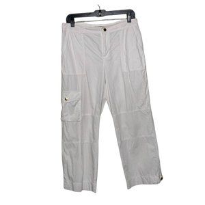 Lauren Ralph Lauren White Cargo Pants